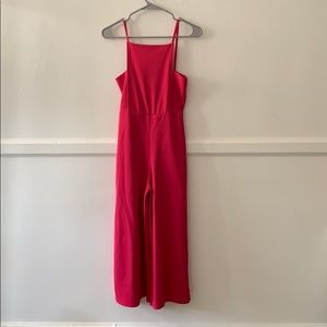 Hot Pink Jumpsuit